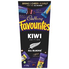 Cadbury Kiwi Favourites All Blacks 520g