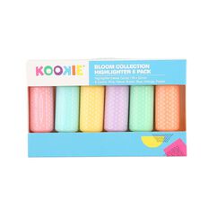 Kookie Bloom Collection Highlighters 6 Pack