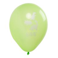 Party Inc Printed Balloons Rawr 25cm 12 Pack