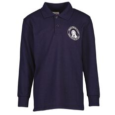 Schooltex Marian Catholic School New Long Sleeve Polo with Embroidery
