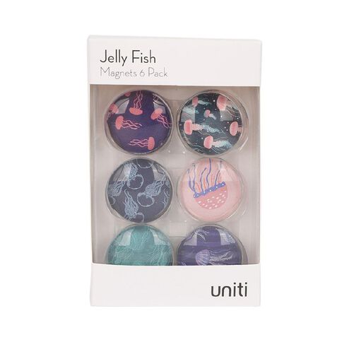 Uniti Jelly Fish Magnets 6 Pack
