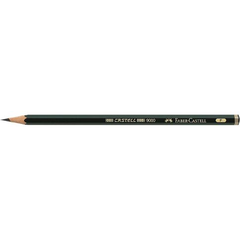 Faber-Castell Artist Pencil 9000 F Black