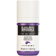 Liquitex Soft Body Acrylic 59ml Brilliant Purple S1