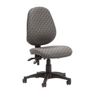 Knights Chairmaster Apex Highback Chair Stoneage Lite Grey Mid