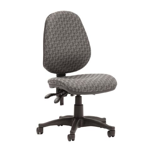 Knights Chairmaster Apex Highback Chair Stoneage Lite Grey Mid