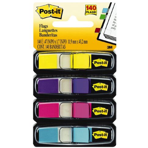 Post-It Flags 11.9mm x 43.2mm Multi-Coloured
