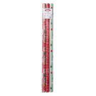 Wonderland Gift Wrap 70cm x 3m 60gsm Assorted 3 Pack