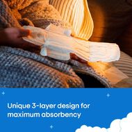 U By Kotex Overnight Ultra Thin Pads with Wings 10 Pack