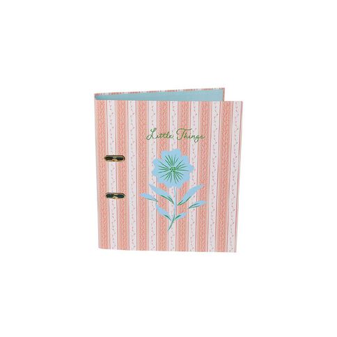 Uniti Little Things A4 Ringbinder Flower Pink