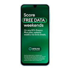 Samsung Galaxy A17 4G 128GB with ONE NZ Prepay SIM Blue