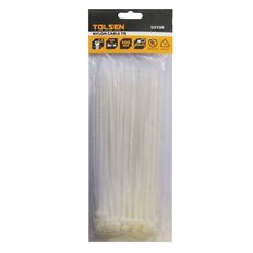 Tolsen Cable Tie 200mm x 3.6mm 100 Pack