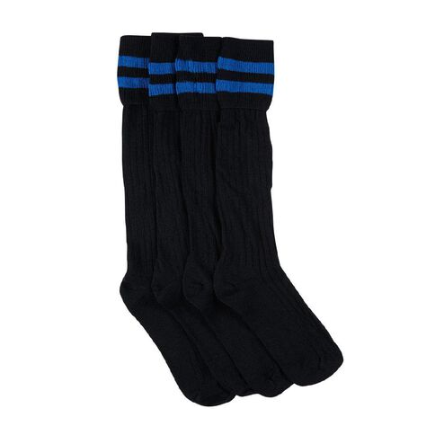 Schooltex Cotton Striped School Socks 2 Pack