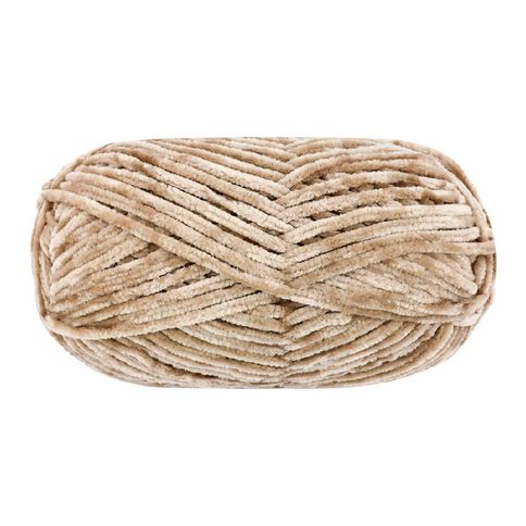 Birch Velvet Yarn 100% Polyester 100G Mushroom