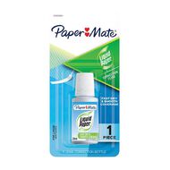 Paper Mate Liquid Paper Bottle & Brush 20ml 1 Pack White