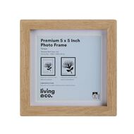 Living & Co Premium Photo Frame Natural 5in x 5in