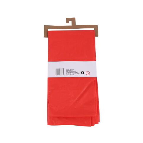 Party Inc Table Cover 137cm x 274cm Red