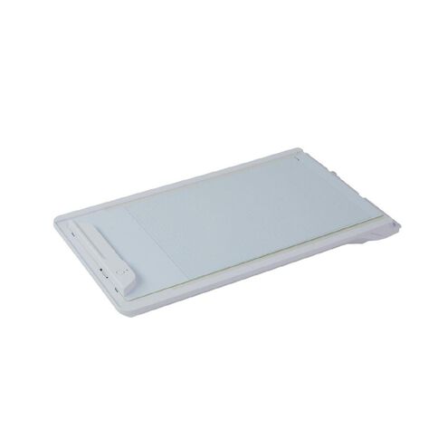 Silhouette Portrait Electrostatic Mat White