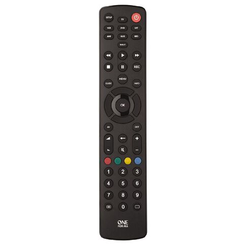 One for All Contour 8 Device Universal Remote URC1280