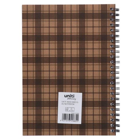 Uniti Stationery A5 Who Needs Notebook