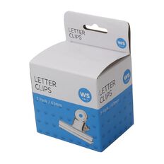 WS Letter Clip 63mm 3 Pack