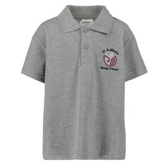 Schooltex Wesley Primary Short Sleeve Polo with Embroidery
