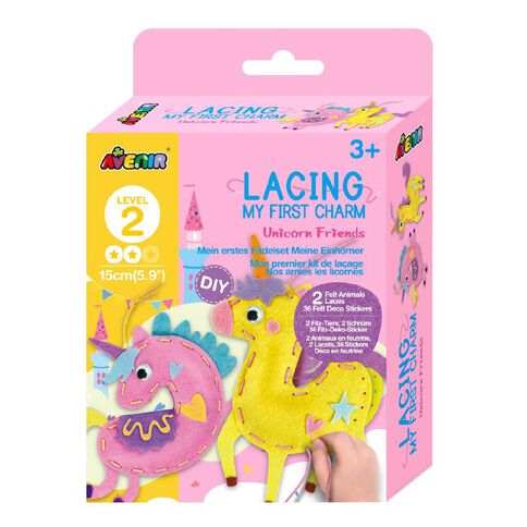 Avenir Lacing My First Charm Animal Friends Assorted