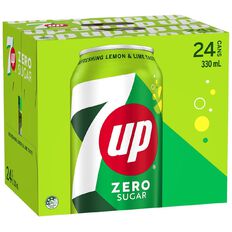 7up Zero Sugar 330ml x 24 pack