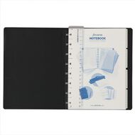 Filofax Notebook Architex Blue Suede A5