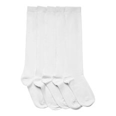 H&H Girls' School Knee High Socks 5 Pack