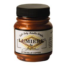 Jacquard Lumiere Acrylic Paint Metallic Copper 66.54ml