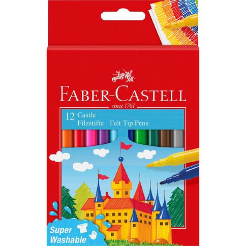 Faber-Castell Tip Pens 12 Pack