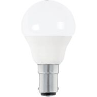 Edapt LED B15 Fancy Round Light Bulb 5.5W Warm White 2 Pack