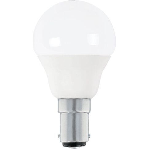 Edapt LED B15 Fancy Round Light Bulb 5.5W Warm White 2 Pack