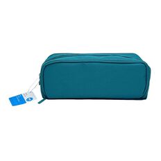 WS Ws Pencil Case With 3 Zips Teal