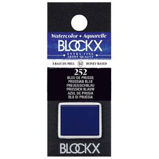 BLOCKX Watercolour Half Pan S2 252 Prussian Blue Blue