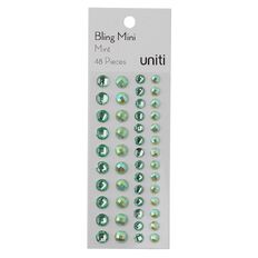 Uniti Bling Mini 48 Pieces Mint