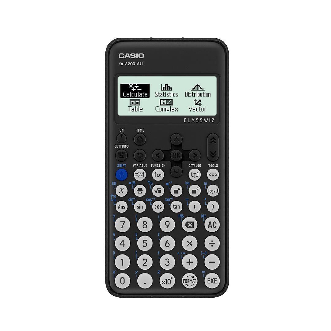 Casio Fx8200AU Scientific Calculator Black