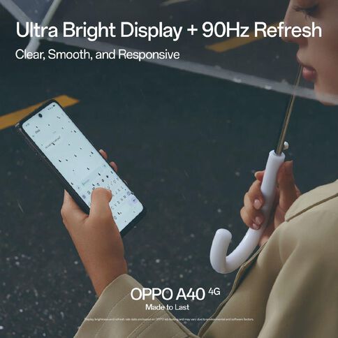 OPPO A40 4G with One NZ Prepay Sim Black OPPO A40 4G with One NZ Prepay Sim Black