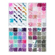 Kookie 4 Tray Craft Beads Set