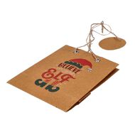 Wonderland Kraft Gift Bag Assorted Small