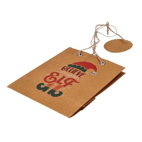 Wonderland Kraft Gift Bag Assorted Small