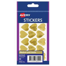 Avery Heart Stickers 23mm Diameter
