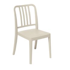 Eden Sailor Indoor/Outdoor Stacker Chair Stone