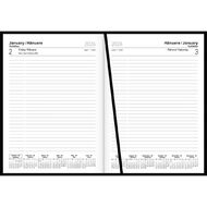 Collins 2026 Diary Day To Page English Maori Black A5