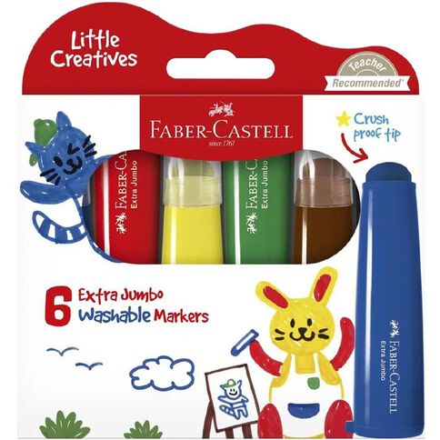 Faber-Castell LC Extra Jumbo Ultra Washable