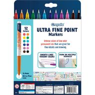 Crayola Ultra Fine Point Markers 12 Pack