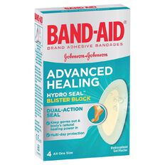 Band Aid Advanced Blister Healing 4 Pack
