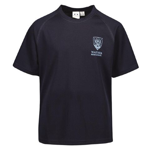 Schooltex Waitara High School Tee with Screenprint