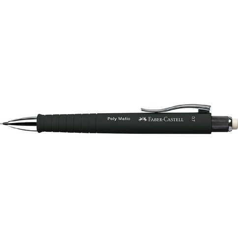Faber-Castell Grip Plus Mechanical Pencil Black 0.7mm Black
