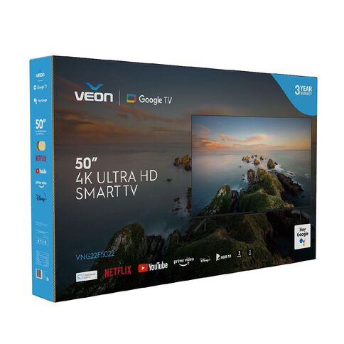 Veon 50 inch 4K Ultra HD Google Smart TV